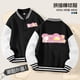 thumbnail image 3 of Chaqueta de béisbol para niñas Yugui Dog, chaqueta tipo cárdigan con botones de Hello Kitty para niños, chaqueta, abrigo para niños grandes Kulomi Trendy, 3 of 5
