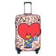 thumbnail image 2 of BTS BT21 Engrosado Cubierta De Equipaje 18/24/28/32 Pulgadas Alta Elástica Maleta De Viaje Spandex Protectora, 2 of 4