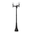 thumbnail image 2 of Z-Lite 599Mp3-564P Laurent 3 Light 100" Tall Post Light - Black, 2 of 3