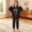 C-Black130, variant on JIAYUE Spring Outfit Sets For Girls Bows Print Long Sleeve Crew Neck Pullover T Shirt Pants Soft Comfy For Teens Adaptable Dailywear