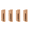 A-4Pcs, variant on CuiLiyq Wood Towel Hook, 1 Pcs Wall Towel Rack Self Adhesive Vintage Towel Holder, Wooden Wall Mounted Towel Rack for Bathroom and Kitchen Home Decoration (B)
