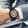 thumbnail image 4 of Correa de silicona original 2025 para Samsung Watch 6/5/4 40 44 mm 5 Pro 45 mm Correa con hebilla magnética Galaxy Watch 4/6 Classic 42 43 mm 46 47 mm, 4 of 5