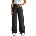 thumbnail image 6 of Women Jeans High Waisted Denim Pants Elastic Waist Stretchy Loose Curvy Denim Pants, 6 of 7