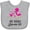 AC-Heather Grey, variant on Inktastic My Nana Loves me with Two Flamingos Boys or Girls Baby Bib