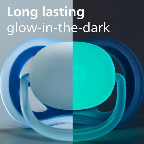Philips Avent Ultra Air Pacifier 0-6m, smiling star / owl, 2 pack, SCF376/18, Avent Ultra Air Pacifier 0-6m smiling star/owl 2pk