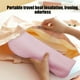 thumbnail image 4 of Silicone Curling Iron Heatproof Cover High Temperature Heat Insulation Mat Travel Convenient Multi-function Silicone Storage Bag Feature:Quantity: 1Pcs Colour: P-ink,Gray,Green,Blue, 4 of 6