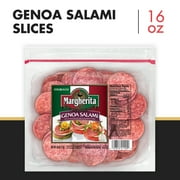 Margherita Pre-Sliced Deli Genoa Salami, Pre-Cut Sandwich Meat, 16 oz