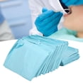 thumbnail image 3 of Suministros dentales, bolsa de 30 piezas con cordones, babero dental desechable, babero dental desechable, solución innovadora, 3 of 7