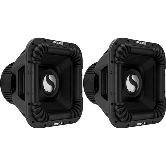 Kicker (2) 49L7X152 - SoloX L7X 15-Inch Competition Subwoofer, 2-Ohm
