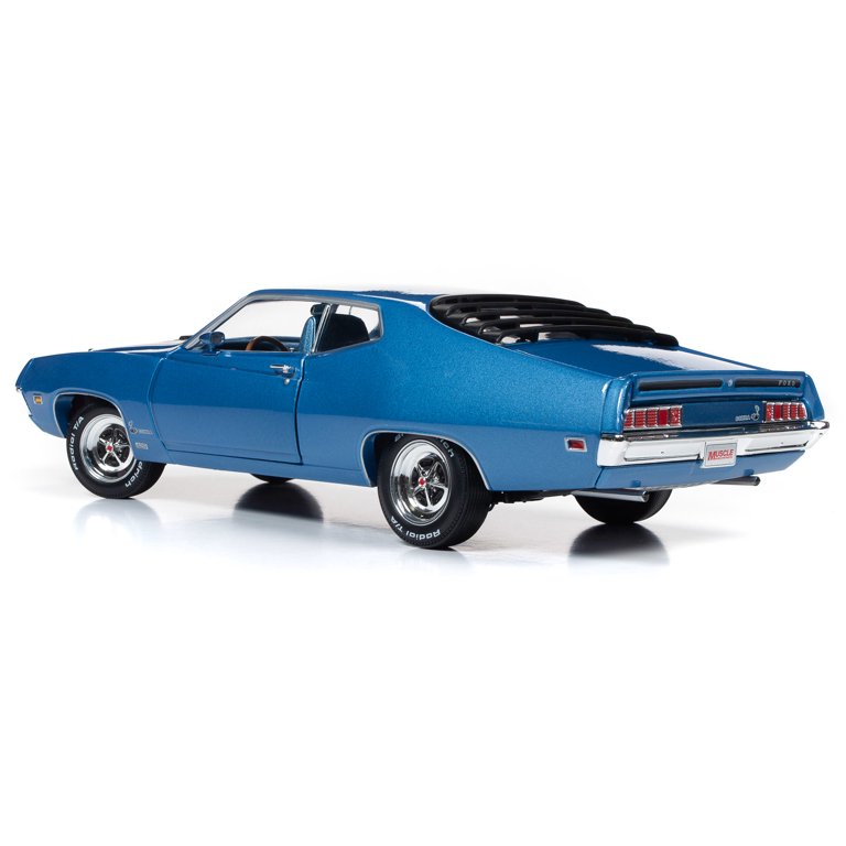 American Muscle 1970 Ford Torino Cobra Medium Blue Metallic