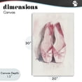 thumbnail image 4 of Stupell Industries Cottage Soft Blush Ballet Slippers Canvas Art, 20 x 30, by Ray Powers, 4 of 8