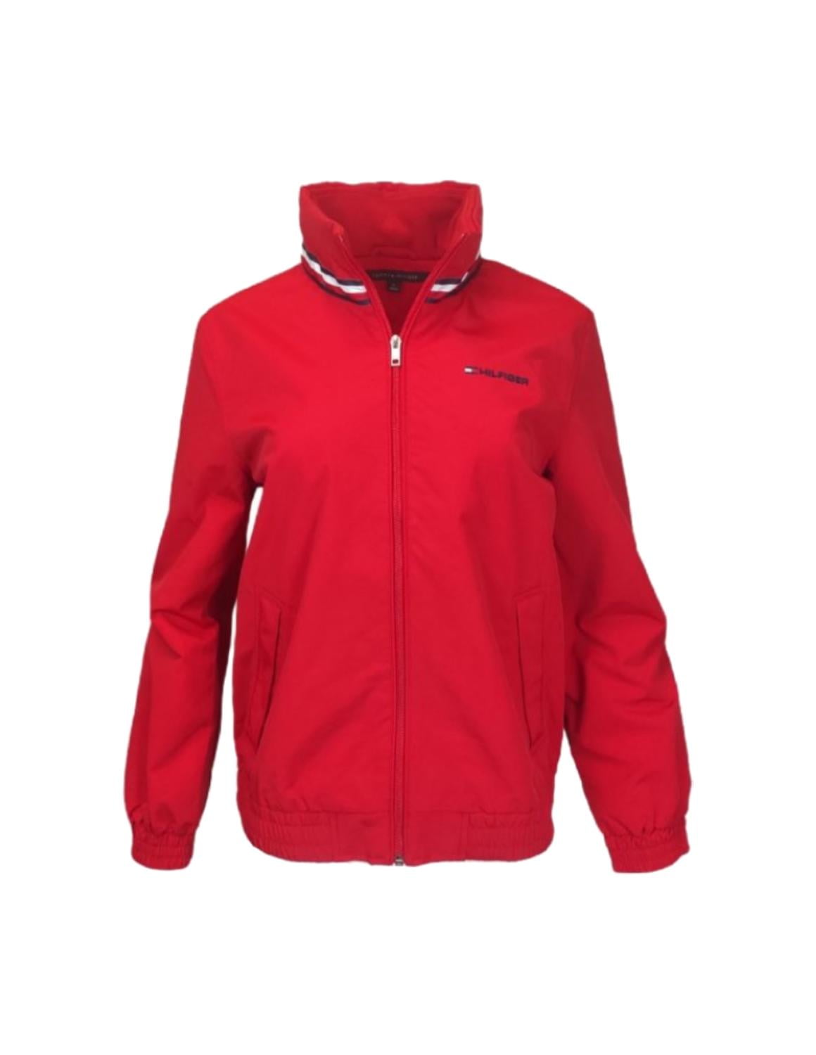 Chamarra Tommy Hilfiger Hidden Hood Mujer rojo XL Tommy Hilfiger HIDDEN