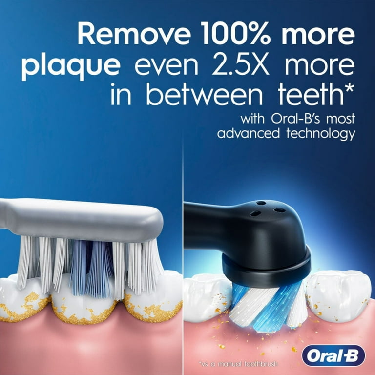 Oral-B iO Series 4 Rechargeable Electric Toothbrush, Icy Blue