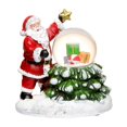 thumbnail image 3 of STP Goods Santa with Christmas Tree Snow Globe LED Christmas Decor, 3 of 3