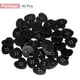 thumbnail image 3 of Uxcell 40 piezas de botones de resina en forma de corazón, 23 mm 5/8" botones de 4 agujeros para ropa, prendas de punto, manualidades y decoración, negro, 3 of 7