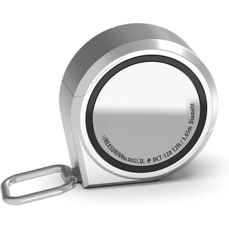 Pi Diameter Circumference Measure - Imperial and Metric Measure 1/2-inch by 12ft / 3.5m Use for Cylindrical Objects (Pipe , Tree ) Model DCT120