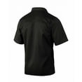 thumbnail image 4 of VBTAPA Men's Cargo Shirt Relaxed Fit Short Sleeve Button Down Shirts Summer Casual Work Shirt Lightweight Untucked Dress Shirts with Pockets Black L, 4 of 7