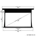 thumbnail image 3 of EluneVision Reference Studio AudioWeave 4K 135" Motorized Projector Screen - Black, 3 of 3