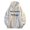 White, variant on LUOGENLI Hoodies for Men Zip up Navy Blue Heavyweight Pullover Hooded Sweatshirt Lined Zip up Casual Warm Jacket with Pockets Hoodies for Men Zip up with Designs Light Gray Size L