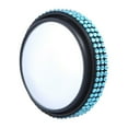 thumbnail image 3 of jiaping Automotive Mirror Clear Glass Convex Rhinestone Decoration Accessory Blue, 3 of 9
