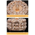 thumbnail image 4 of Contenedor de joyería en forma de corazón Matsuzay con base de espejo y cristal brillante tamaño mediano, 4 of 6