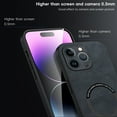thumbnail image 5 of Allytechgroup Magnetic Phone Case for iPhone 14 Pro Max, PU Leather Compatible with Magsafe Military-Grade Drop Protection iPhone 14 Pro Max Case Phone Bumper Case 2024, Black, 5 of 9
