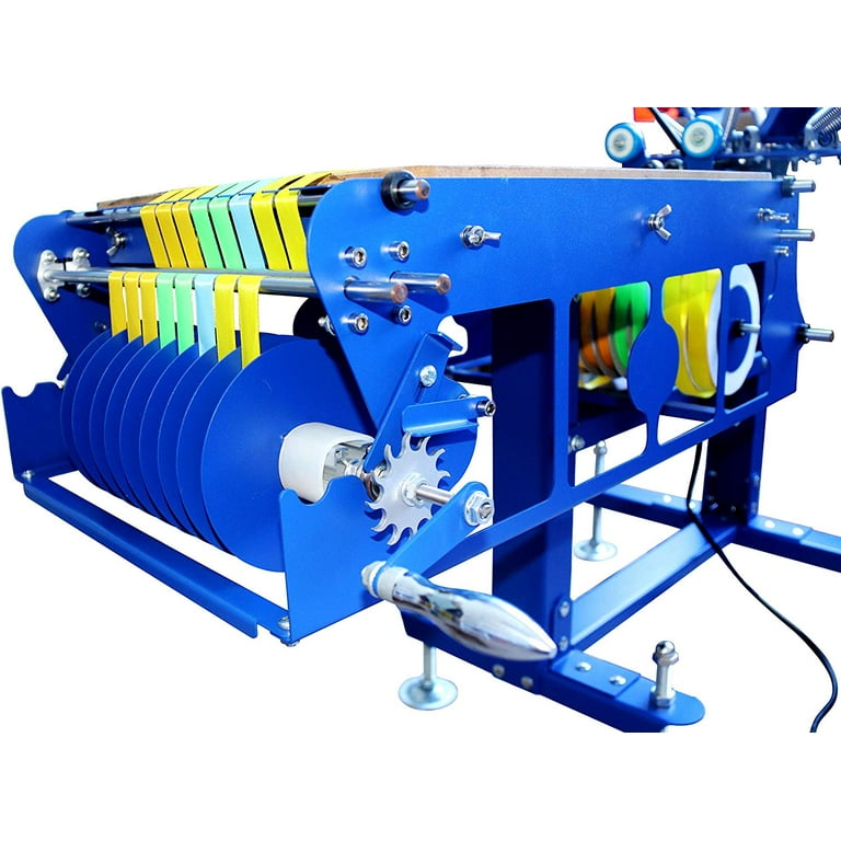 3-1 Color Floor Type Screen Printing Kit Micro-registration  Rotating Press with 110V Dryer Exposure Unit Material Supply For Starter :  Arts, Crafts & Sewing
