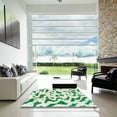 thumbnail image 6 of Ahgly Company Indoor Rectangle Abstract Light Jade Green Abstract Area Rugs, 2' x 3', 6 of 6