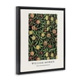 thumbnail image 3 of Stupell Industries William Morris Fruit Or Pomegranate Black Framed Floater Canvas Wall Art, design by Vintage Hustle, 31 x 25, 3 of 9