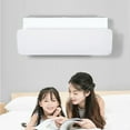 thumbnail image 6 of 1Pcs Air Conditioner Deflector Universal Wall-Mounted Type Anti Direct Blowing Air Conditioner Shiel 35.4'' Length And Angle Adjustable-White, 6 of 8