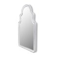 thumbnail image 3 of Cheungs Home Decorative Elegant Curve Top White Wall Mirror, 3 of 4
