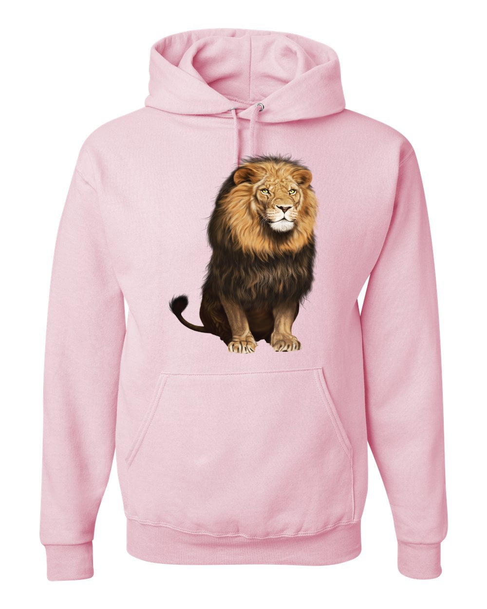 light pink graphic hoodie