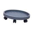 thumbnail image 4 of Almencla Plant Stand with Wheel Flower Pot Mover Breathable Base Silent Round Flower Cart Dia 44 cm, 4 of 8