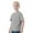 Gray, variant on XinLfly Kids Girls Boys Short Sleeve T Shirt Casual Summer Solid Color Crewneck Basic Tees Shirt Tops Clothes,Blue 2, 12-13