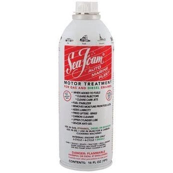 Sea Foam Motor Treatment - Universal Automotive Engine Cleaner - 16 oz