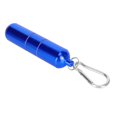 thumbnail image 1 of Tube de Rangement, Bouteille Portable en Alliage d'Aluminium Résistant à l'Érosion pour Randonnée Or, Bleu, Argent, Noir, 1 of 7
