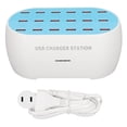 thumbnail image 1 of 120W 18 Port USB Charger Station Desktop Multiple Port USB Rapid Charger for Smartphones Tablets US Plug, 1 of 14