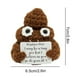 thumbnail image 3 of Muñeca De Tejer De Lana Linda Y Divertida Bonito juguete de patata cosido a mano con tarjeta positiva, regalos de buena suerte para niños y adultos, 3 of 5