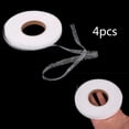 thumbnail image 1 of Cinta la termoadhesiva de 4 , cintas adhesivas fusibles para dobladillos para cortinas, pantalones, vestidos, jeans, cinta adhesiva reparad blanco BLESIY Cintas de fusión de tela, 1 of 8