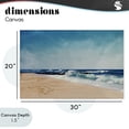 thumbnail image 4 of Stupell Industries Transitional Atlantic Waves Shoreline Canvas Art, 30 x 20, by Dirk Wüstenhagen, 4 of 8