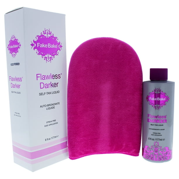 Fake Bake Fake Bake Flawless Darker SelfTan Liquid for Women, 6 Oz