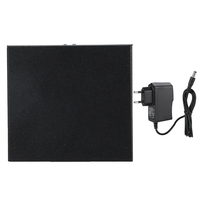 Divisor de interfaz multimedia HD 1 entrada 2 salida 4K Distribuidor de audio y vídeo Adaptador de espejo Enchufe 100-240VEU