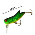 thumbnail image 3 of Rebel Big Hopper Crankbait Fire Tiger 1 3/4" 1/4 oz., 3 of 6