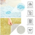 thumbnail image 6 of Glitter Texture Bathroom Rug 24"×16",Non-Slip High Absorbent Bath Mat Rug Machine Washable Bahtub Mats Home Decor, 6 of 7