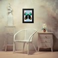 thumbnail image 4 of Ayse 14x18 Black Modern Framed Museum Art Print Titled - Butterfly, 4 of 5
