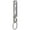 KM07-Gray, variant on Titanium Keychain Pocket Clip, 2-in-1 EDC Key Ring Holder for Belt with Hex Bit Driver, Portable Hanging Buckle KM07 Gray