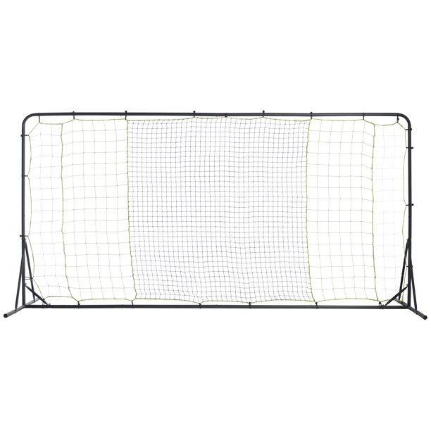 Franklin Sports 12' x 6' Tournament Soccer Rebounder Black Walmart
