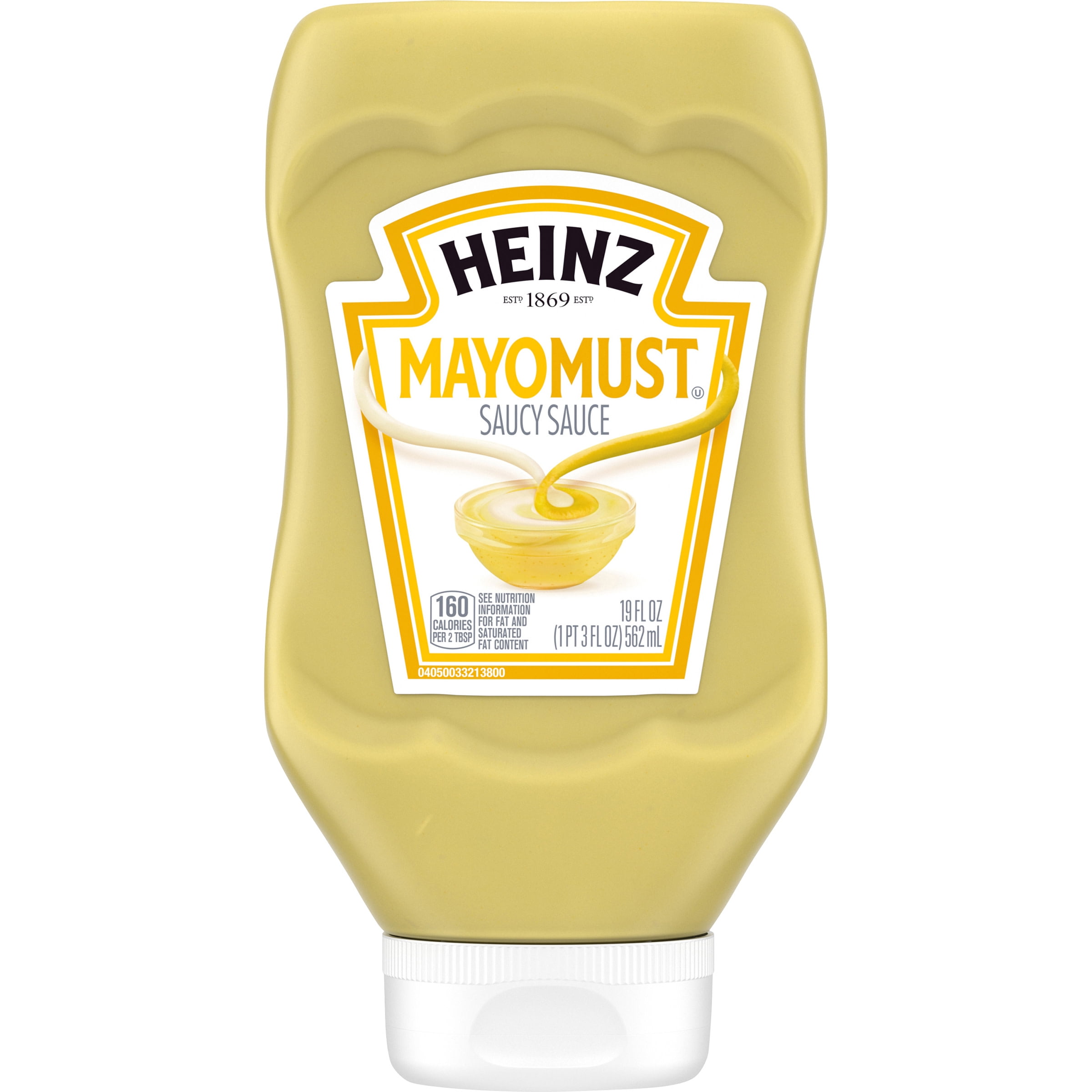 Heinz Mayomust Mayonnaise & Mustard Sauce Mix, 19 oz Bottle Walmart