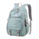 thumbnail image 5 of Mochilas para niñas Mochila impermeable Simple Asa superior Durable Portátil Mochila informal Mochilas para viajes de senderismo Compras de negocios Azul Sunnimix Mochila de color sólido, 5 of 8
