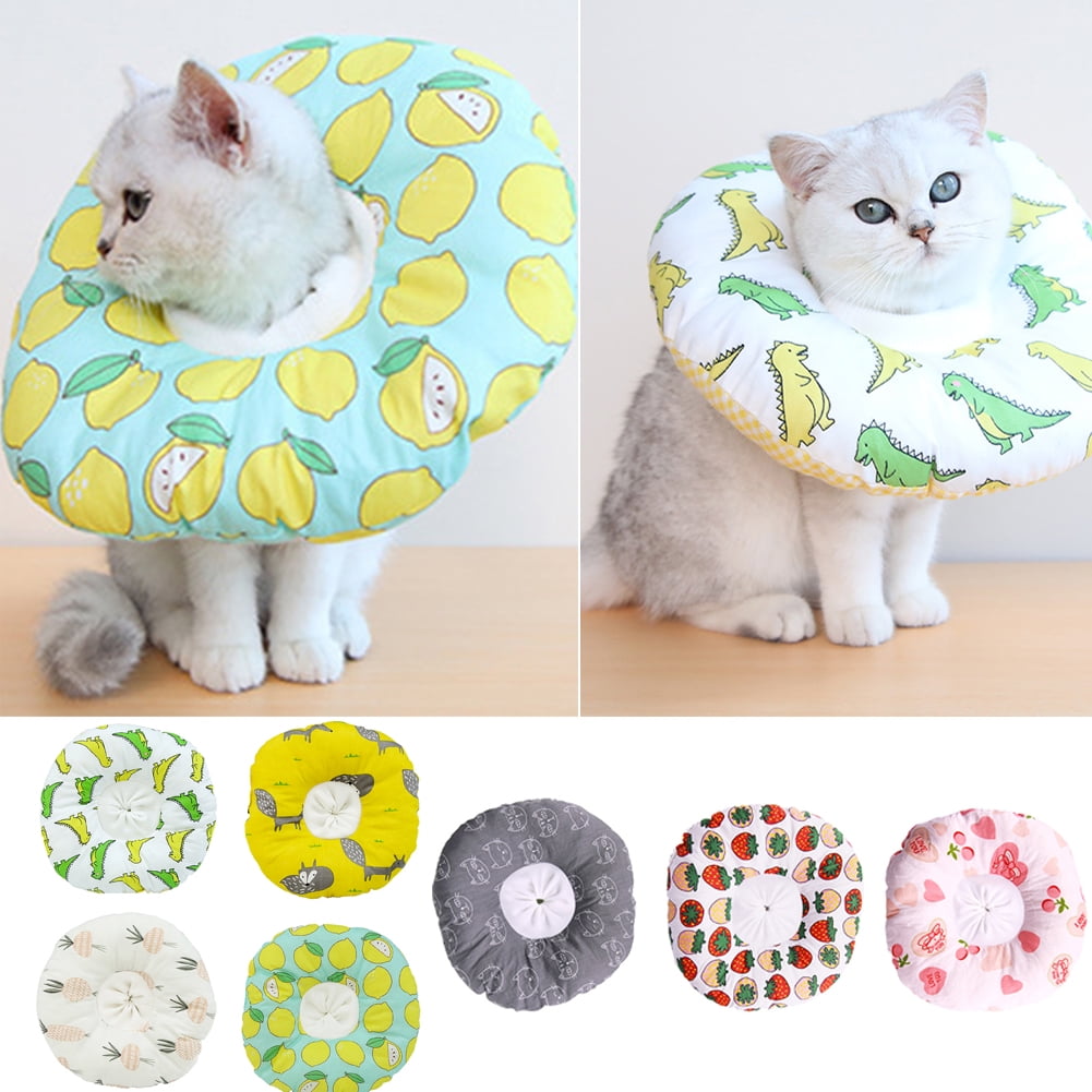 Walbest Waterproof Cat Cone for Head, Pet Dog Recovery Collar